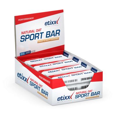 Etixx Natural Oat Bar Sweet&salty Caramel 12x55g
