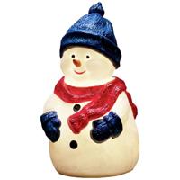 Konstsmide 4249-000 Acryl figuur Sneeuwpop Warmwit LED Wit - thumbnail