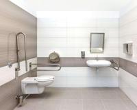 Handgreep U-Vorm Sapho Handicap 60 cm Roestvrij Staal - thumbnail