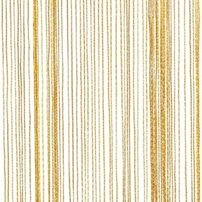 Koordgordijnen 2 st 100x250 cm goudkleurig