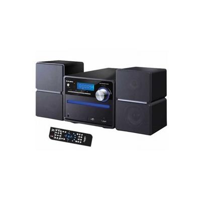 Majestic 122336_BK Micro HiFi-systeem met CD/MP3-speler en FM-stereo-radio, zwart