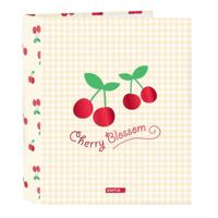 Ringmap Safta Cherry Beige A4 27 x 33 x 6 cm - thumbnail