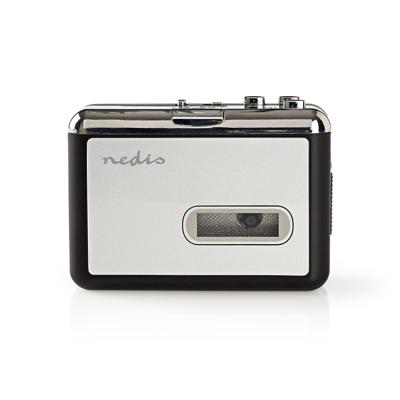 Nedis Cassettebandjes Digitaliseren | Draagbaar | Output: 1x 3,5 mm / 1x Mini USB | 1 stuks - ACGRU100GY ACGRU100GY