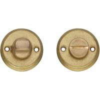 Intersteel WC-sluitingTira schroefgat messing getrommeld rond - 0011.317360 - thumbnail