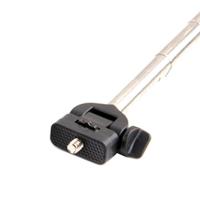 Verstelbare Selfie Monopod voor Camera, Apple iPhone, Samsung, Huawei, Xiaomi, Sony, LG, HTC, Google en andere Smartphones (zwart) - thumbnail