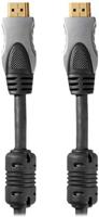 High Speed HDMI-Kabel met Ethernet | HDMI-Connector - HDMI-Connector | 1,50 m | Antraciet - thumbnail
