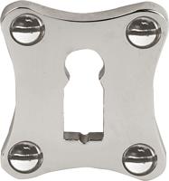 Formani TIMELESS MSNK37 sleutelplaatje klaver - glans nikkel - thumbnail