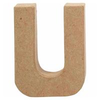 Creativ Company Letter papier-maché - u, 10cm - thumbnail