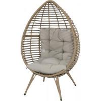 Chill egg stoel naturel - thumbnail