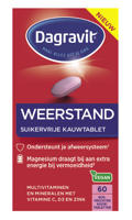 Dagravit Weerstand Suikervrije Kauwtabletten - thumbnail