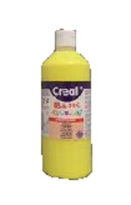 Creall plakkaatverf geel 500 ml
