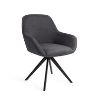 Jesper Home Eetkamerstoel 'Kushi' Turn Black, kleur Black-Out - thumbnail