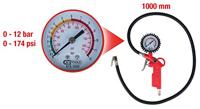 KS Tools 515.1920 Pneumatische bandenvulmeter, 0 - 12 bar - thumbnail