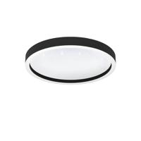 Eglo Plafonnière Zigbee Montemorelos-Z Ø 42cm zwart 900411 - thumbnail