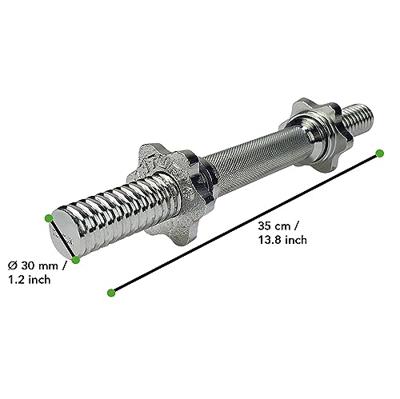 Dumbbell 10kg met 1 dumbbell stang 1 set - thumbnail