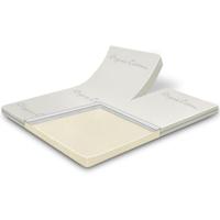 Splittopper Organic Cotton Traagschuim 180x210 dikte 7 cm - thumbnail