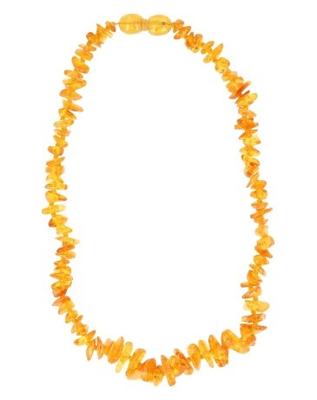 Edelstenen Babyketting Barnsteen Geel