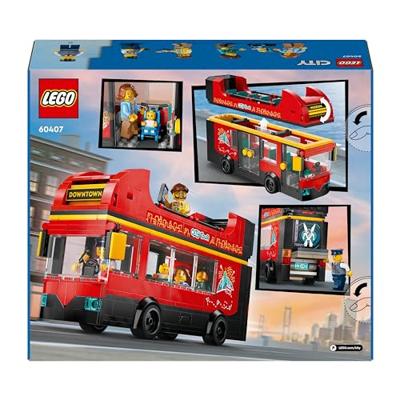 LEGO® CITY 60407 Toeristische rode dubbeldekker - thumbnail