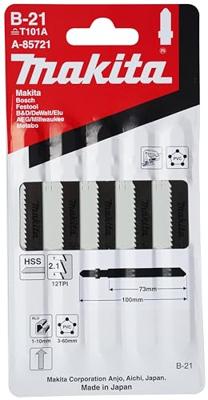 Makita Accessoires Decoupeerzaagblad B21 - T101A | 5 stuks - A-85721
