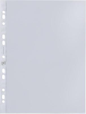 Oxford showtas, A4, uit glasheldere PP, 11-gaatsperforatie, 50 micron, pak van 100 stuks