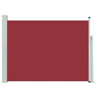 VidaXL Tuinscherm uittrekbaar 100x500 cm rood - thumbnail