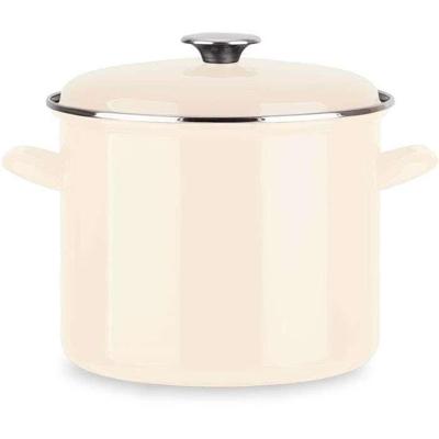 Traiteur - BAUMALU - Alle warmtebronnen inclusief inductie - Emaille 26 x 20 cm - Ivoorkleur