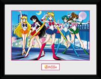 Sailor Moon Framed Print - Group (30x40cm) - thumbnail
