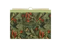 Familiekalender 2026 Lannoo 310x220 Botanic 7dagen/1pagina wit groen - thumbnail