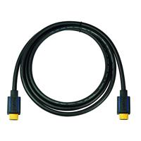 LogiLink CHB005 HDMI-kabel HDMI Aansluitkabel HDMI-A-stekker, HDMI-A-stekker 3.00 m Zwart 4K UHD - thumbnail