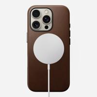 Nomad Traditional Nomad lederen hoesje iPhone 16 Pro - Brown - thumbnail