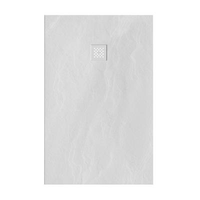 Douchebak Sanitop Just Creating Relievo Crag 90x140 cm Mat Wit Brauer Douchebak Sanitop Just Creating Relievo Crag 90x140 cm Mat Wit Brauer