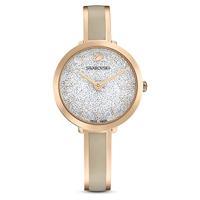 Swarovski 5642218 Horloge Crystalline Delight rosekleurig-grijs 33 mm - thumbnail