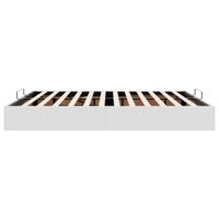 Bedframe zonder matras 180x200 cm kunstleer wit - thumbnail