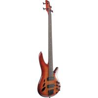 Ibanez SRD900F Bass Workshop Brown Topaz Burst Low Gloss fretloze elektrische basgitaar - thumbnail