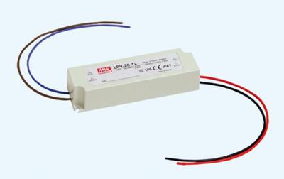 MEAN WELL LPV-20-24 LED-transformator Constante spanning 20 W 0 - 0.84 A 24 V/DC Niet dimbaar, Overbelastingsbescherming 1 stuk(s)