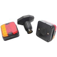 Berger & Schröter Aanhangerverlichtingsset 7-polig Remlicht, Achterlicht, Knipperlicht 12 V/DC Bluetooth-verbinding, Incl. magneethouder - thumbnail