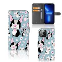 iPhone 13 Pro Max | Telefoonhoesje | Met pasjeshouder | Hondjes - thumbnail