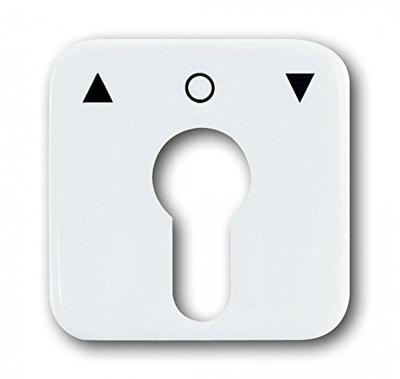 Busch-Jaeger 2CKA001710A1415 Sleutelschakelaar, Sleuteltoets Afdekking Reflex SI Zuiver wit (RAL 9010), Wit 1 stuk(s)