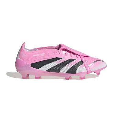 adidas Predator Elite FT Gras Voetbalschoenen (FG) Roze Zwart Wit