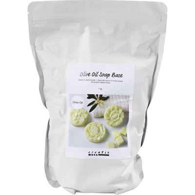 Creativ Company Olijfolie zeepbasis, granules, 1000 gr/ 1 doos