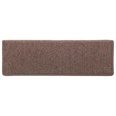 VidaXL Trapmatten 30 st 65x21x4 cm bruin rechthoekige rand