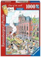 Ravensburger Cities of the World puzzel Groningen - 1000 stukjes - thumbnail