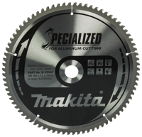 Makita Cirkelzaagblad voor Aluminium | Specialized: Aluminium | Ø 305mm Asgat 30mm 80T - B-33342 - thumbnail