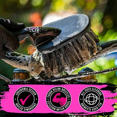 Muc-Off borstel 3x premium brush kit