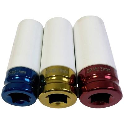 HP Autozubehör HP Alufelgen Schoneinsätze 17-19-21mm 13213 Kunststof huls 17 - 21 mm 1/2 (12.5 mm)