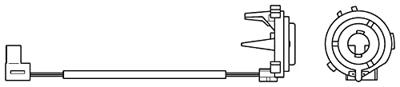 Osram Automotive Adapter voor Night Breaker H7-LED 64210DA05 Bouwvorm (autolamp) H7, Adapter für Night Breaker H7-LED