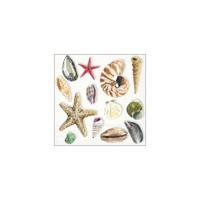 Ambiente servetten 33cm schelpen - thumbnail