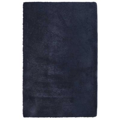 Hoogpolig vloerkleed NAVARRA 130x200 cm polyester marineblauw Hoogpolig vloerkleed NAVARRA 130x200 cm polyester marineblauw