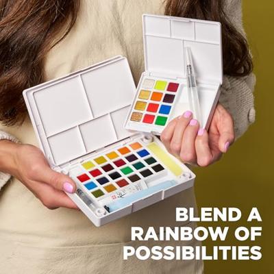 Set voor Aquarelschilderijen Talens Sakura Koi Water Colors Multicolour