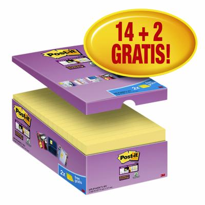 Memoblok post-it 655 super sticky 76x127mm gl 14+2 Memoblok post-it 655 super sticky 76x127mm gl 14+2